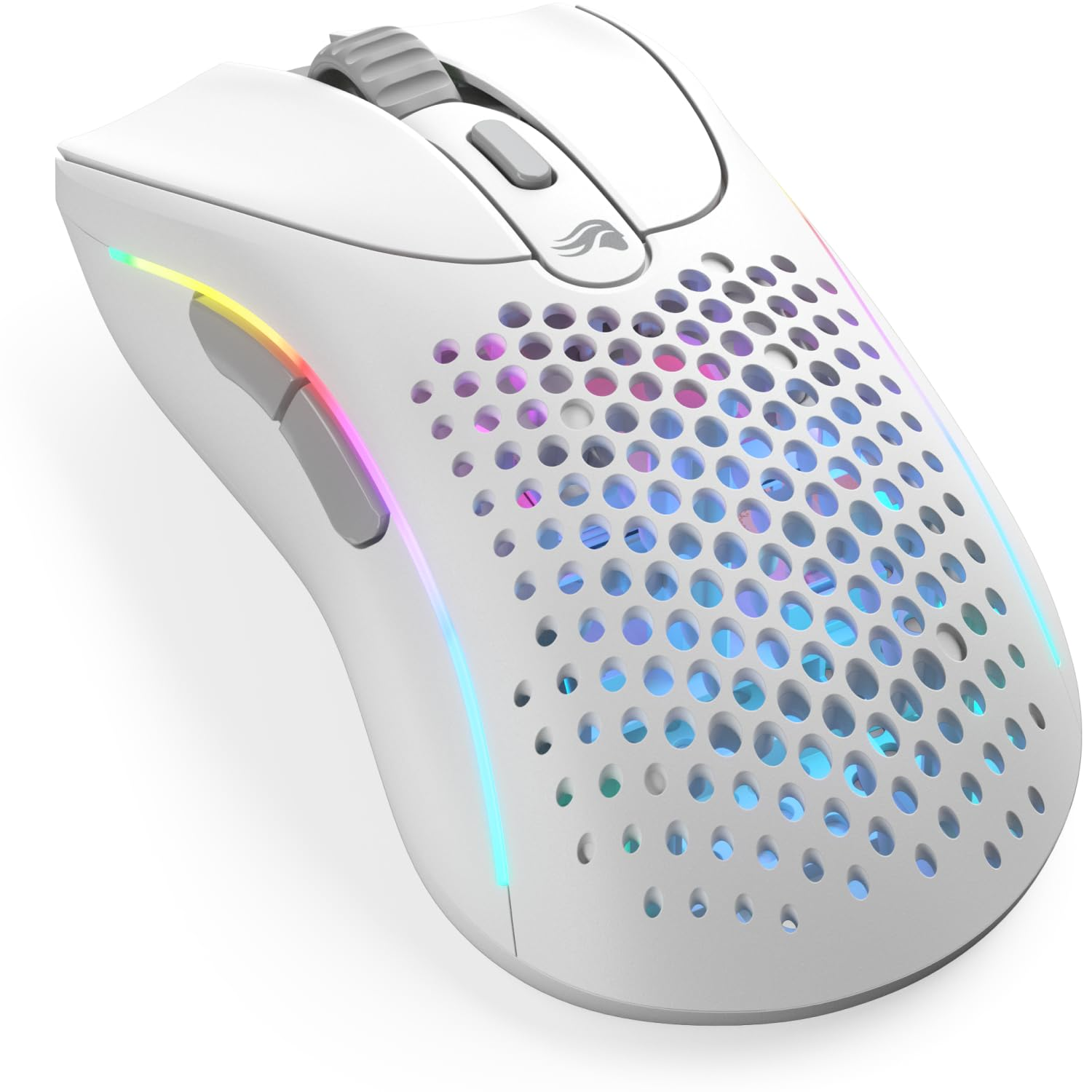 Glorious Model D 2 Wireless Optical RGB Lightweight Gaming Mouse - Matte White Glorious Model D 2 Wireless Optical RGB Lightweight Gaming Mouse - Matte White